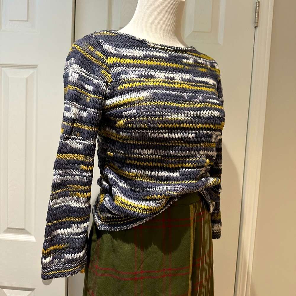 Massimo Dutti luxe knit cotton sweater
